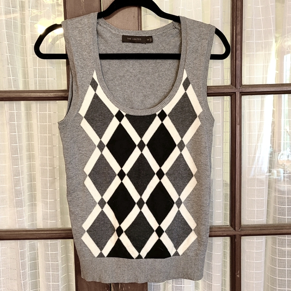 The Limited Argyle Sweater Vest